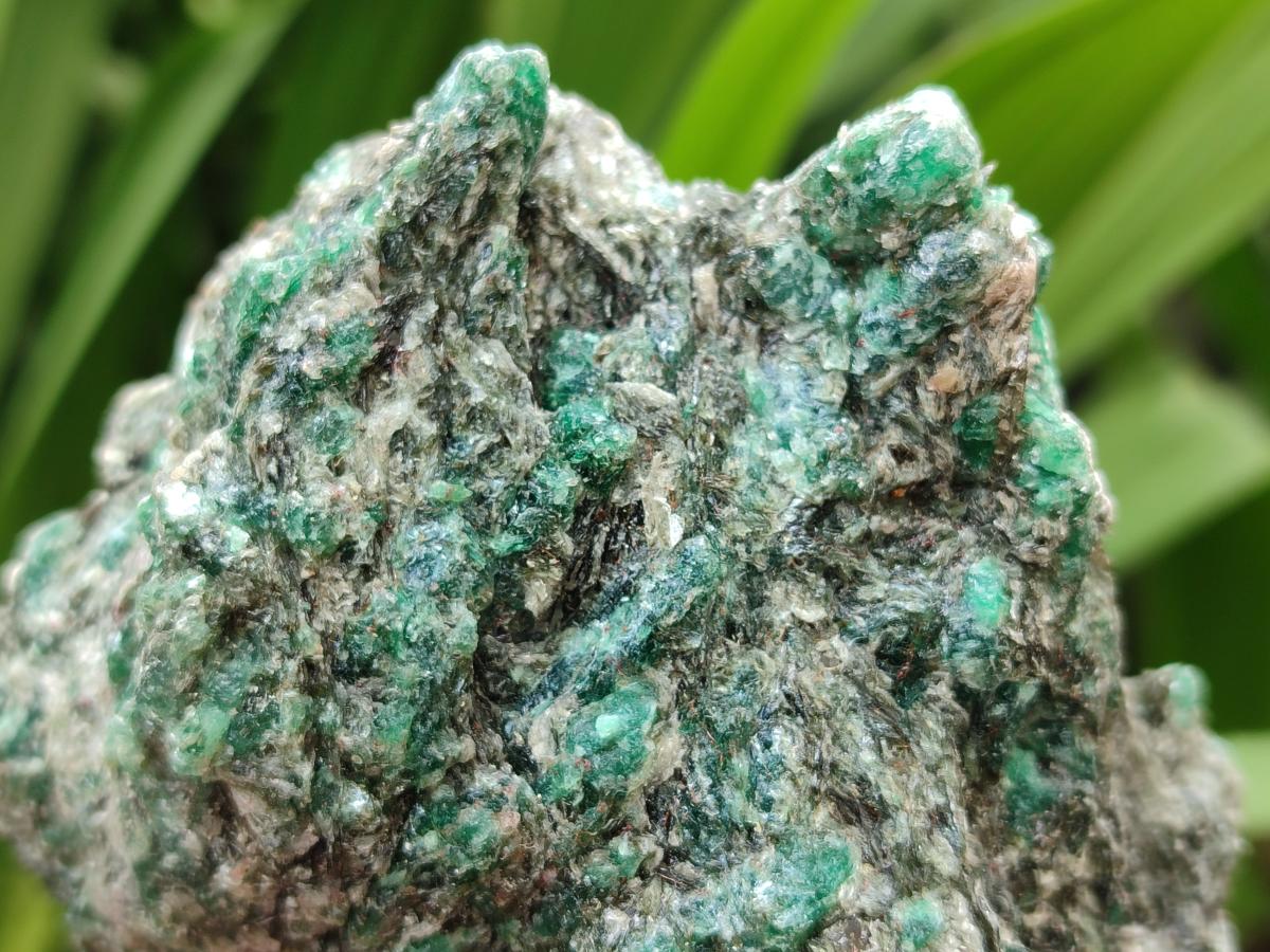 Natural Emerald Mica 'Mutokolite' Cobbed Specimens x 3 From Mutoko, Zimbabwe