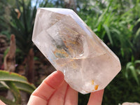 Polished Clear Quartz Crystals x 3 From Madagascar