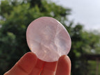 Polished Rose Quartz Palm Stones x 20 From Madagascar