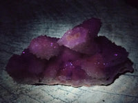 Natural Drusy Quartz Coated Calcite Pseudomorph Specimens x 6 From Albert's Mountain, Lesotho