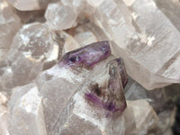 Natural Rare XXL Amethyst Sceptre Tipped Brandberg Cluster x 1 From Brandberg, Namibia