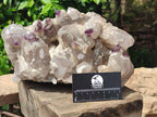 Natural Rare XXL Amethyst Sceptre Tipped Brandberg Cluster x 1 From Brandberg, Namibia