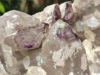 Natural Rare XXL Amethyst Sceptre Tipped Brandberg Cluster x 1 From Brandberg, Namibia