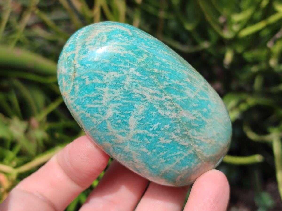 Polished Amazonite Free Forms x 8 From Madagascar