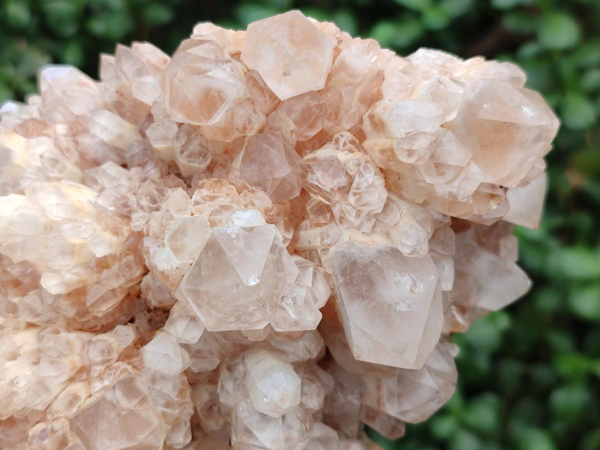 Natural Candle Quartz Clusters x 2 From Antsirabe, Madagascar