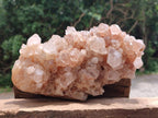 Natural Candle Quartz Clusters x 2 From Antsirabe, Madagascar