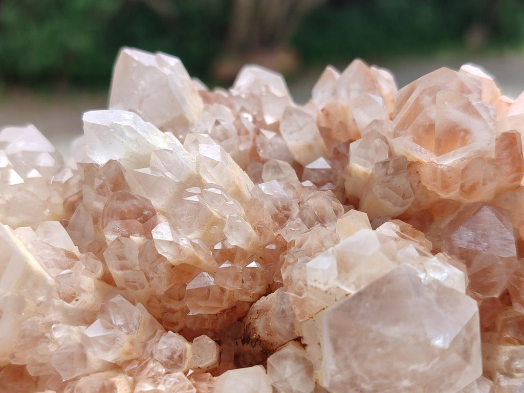 Natural Candle Quartz Clusters x 2 From Antsirabe, Madagascar