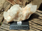 Natural Candle Quartz Clusters x 2 From Antsirabe, Madagascar