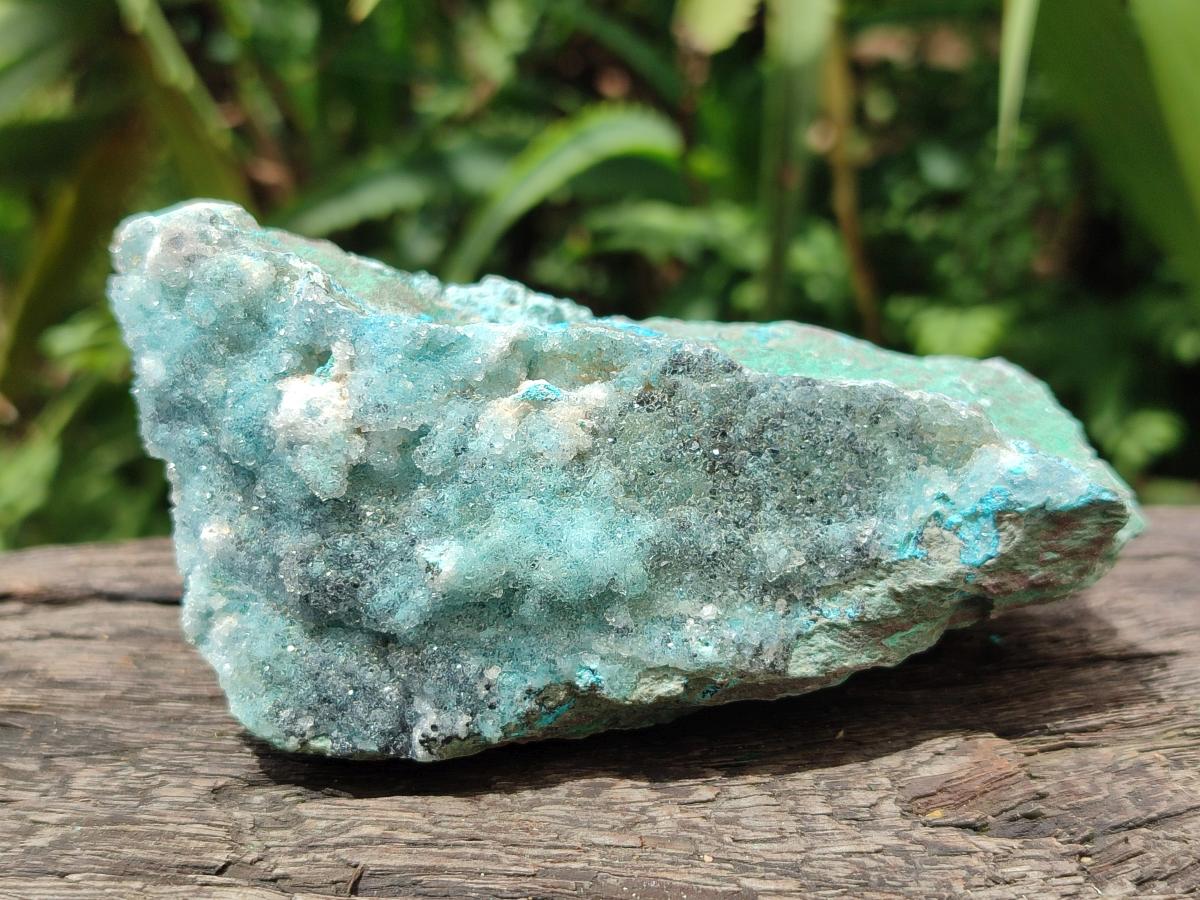 Natural Drusy Coated Chrysocolla With Malachite Crystals On Dolomite Specimens x 4 From Lupoto Mine, Congo