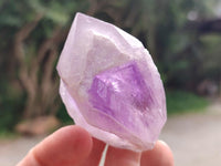 Natural Jacaranda Amethyst Single Crystals x 12 From Mumbwa, Zambia
