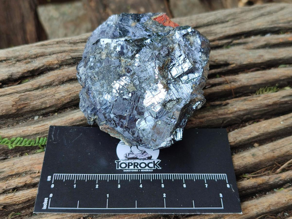 Natural Bright Silver Lead Galena Cobbed Specimens x 6 From Kaokoveld, Namibia