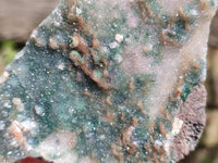 Natural Drusy Coated Malachite On Dolomite Specimens x 4 From Lupoto Mine, Congo