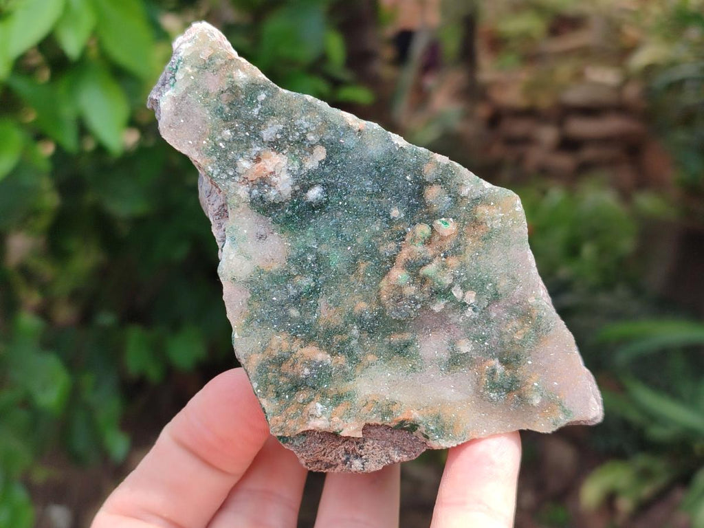Natural Drusy Coated Malachite On Dolomite Specimens x 4 From Lupoto Mine, Congo