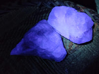 Natural Watermelon Fluorite Cobbed Specimens x 12 From Uis, Namibia