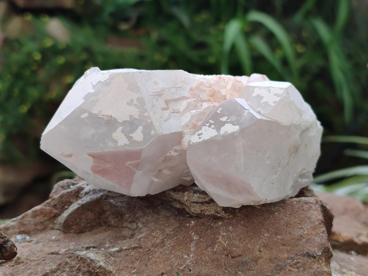 Natural Cascading Candle Quartz Clusters x 4 From Antsirabe, Madagascar
