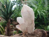 Natural Cascading Candle Quartz Clusters x 4 From Antsirabe, Madagascar