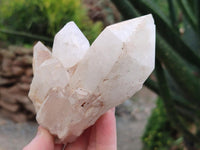 Natural Cascading Candle Quartz Clusters x 4 From Antsirabe, Madagascar