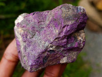 Natural Metallic Purpurite Specimens x 12 From Erongo, Namibia