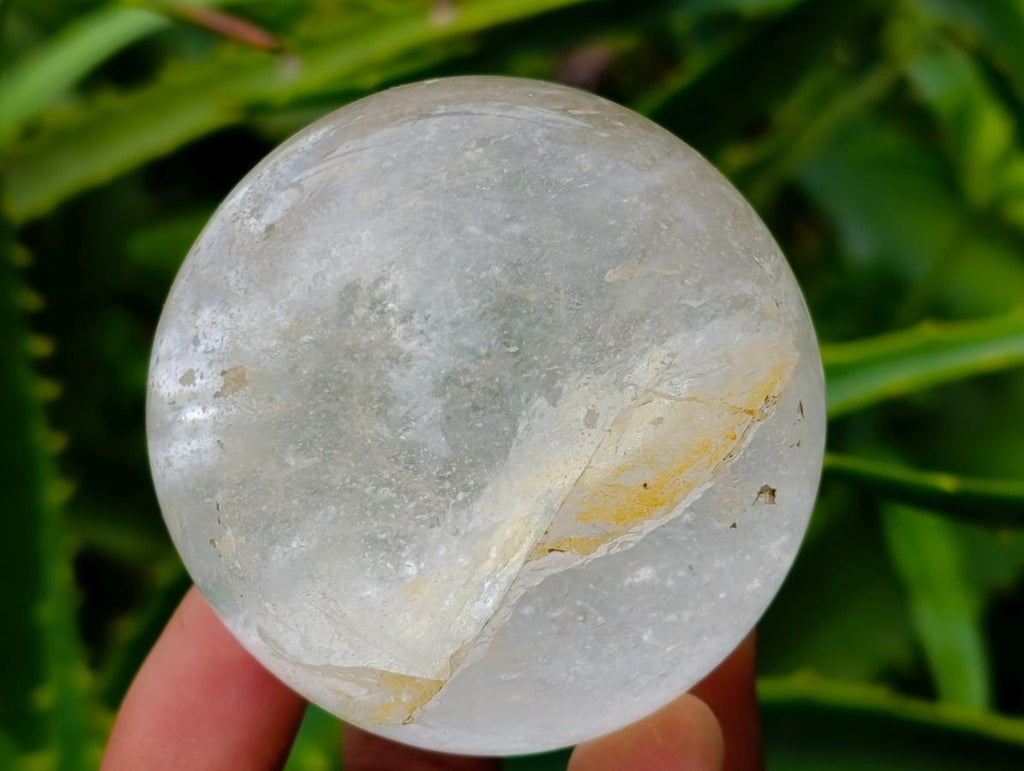 Polished Clear Quartz Crystal Balls x 3 From Madagascar