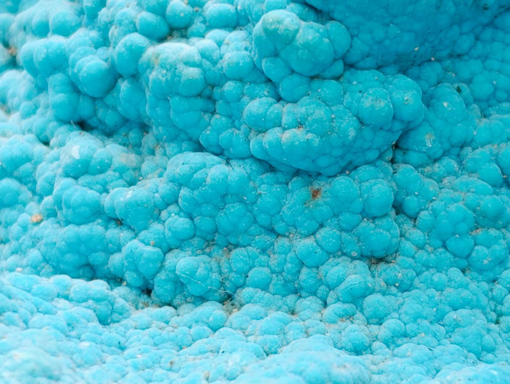 Natural Botryoidal Chrysocolla Specimens x 2 From Lupoto Mine, Congo