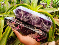 Polished Mixed Selected Multi Mineral Crystals Points x 2 From Madagascar