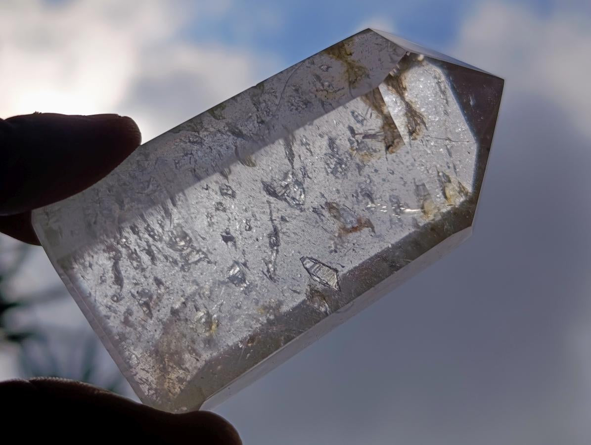 Polished Mixed Selected Quartz Crystals x 4 From Madagascar