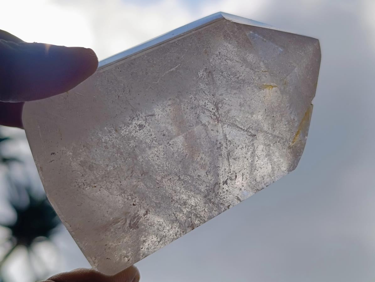 Polished Mixed Selected Quartz Crystals x 4 From Madagascar