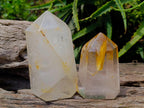 Polished Mixed Selected Quartz Crystals x 4 From Madagascar