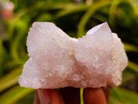 Natural Lilac Spirit Quartz Clusters x 12 From Boekenhouthoek, South Africa