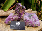 Natural Stichtite Cobbed Specimens x 3 From Barberton, South Africa
