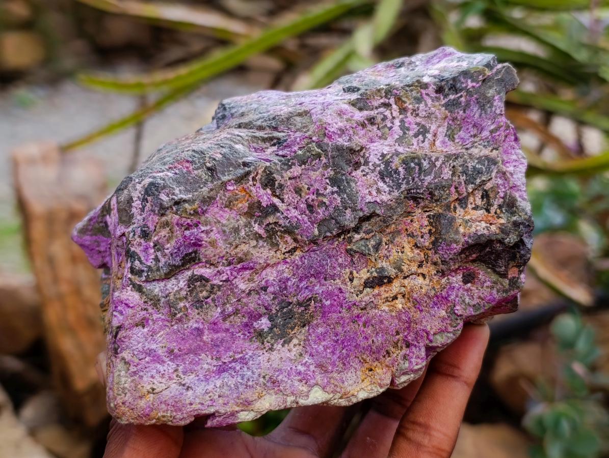 Natural Stichtite Cobbed Specimens x 3 From Barberton, South Africa