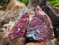 Natural Salrose Cobaltion Dolomite Specimens x 12 From Kakanda, Congo