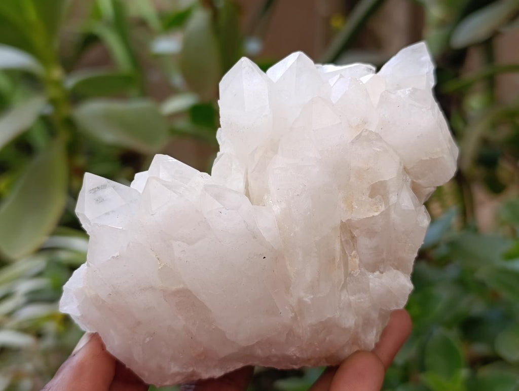 Natural Candle Quartz Clusters x 4 From Antsirabe, Madagascar