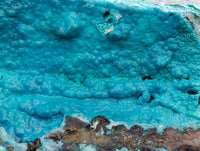 Natural Silica Chrysocolla Specimens x 2 From Kulukuluku, Congo