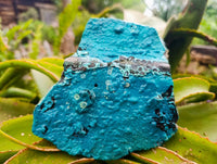 Natural Silica Chrysocolla Specimens x 2 From Kulukuluku, Congo