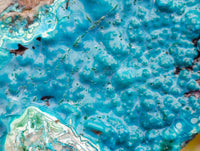 Natural Silica Chrysocolla Specimens x 2 From Kulukuluku, Congo