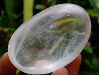 Polished Rock Crystal Galets x 12 From Amoron’i Mania Madagascar