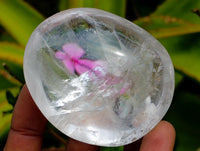 Polished Rock Crystal Galets x 12 From Amoron’i Mania Madagascar