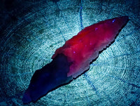 Natural Drusy Quartz Coated Spearhead Calcite Specimens x 24 From Albert's Mountain, Lesotho