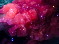 Natural Drusy Quartz Coated Spearhead Calcite Specimens x 24 From Albert's Mountain, Lesotho