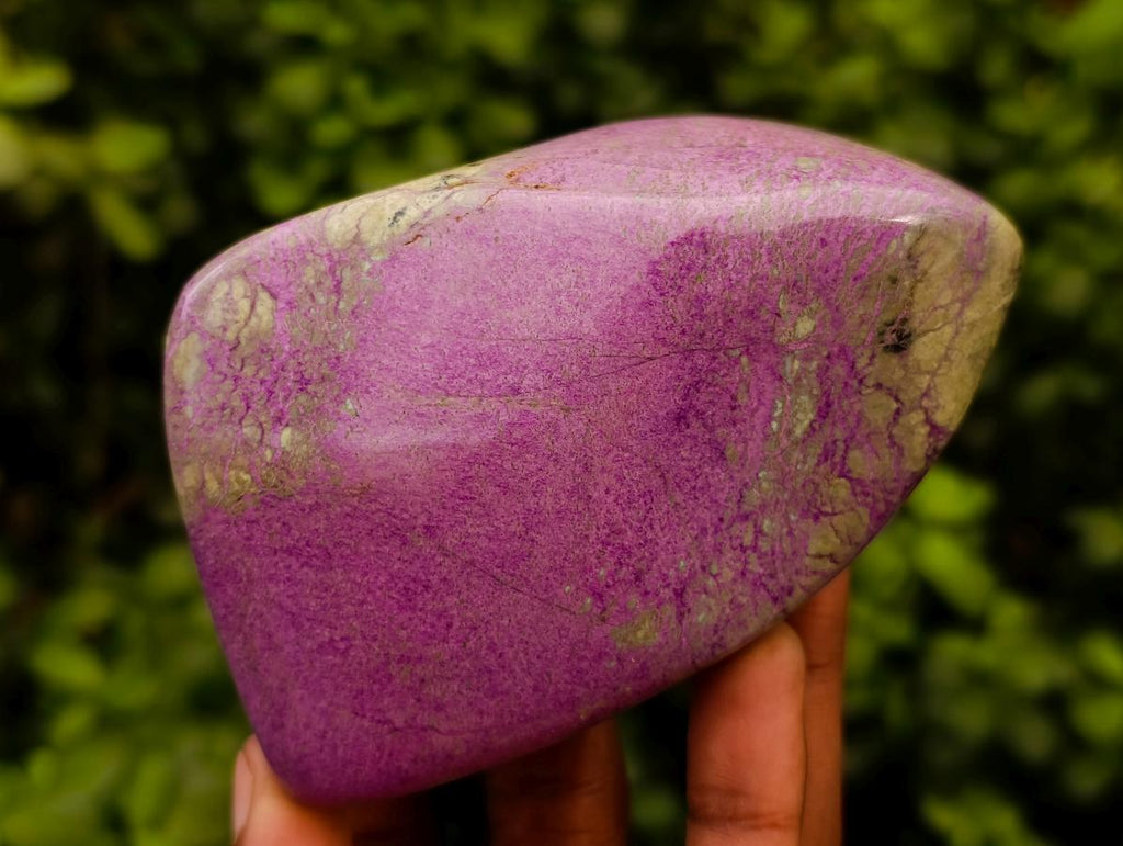 Polished Stichtite Free Forms x 2 From Barberton, South Africa