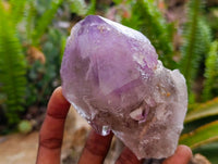 Natural Window Amethyst Crystals x 4 From Akansobe, Madagascar