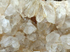 Natural Limonite Quartz Clusters x 4 From Solwezi, Zambia