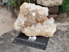 Natural Limonite Quartz Clusters x 4 From Solwezi, Zambia
