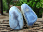 Polished Blue Lace Agate Free Forms x 7 From Nsanje, Malawi