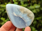 Polished Blue Lace Agate Free Forms x 7 From Nsanje, Malawi