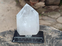 Polished Clear Quartz Crystals x 6 From Madagascar