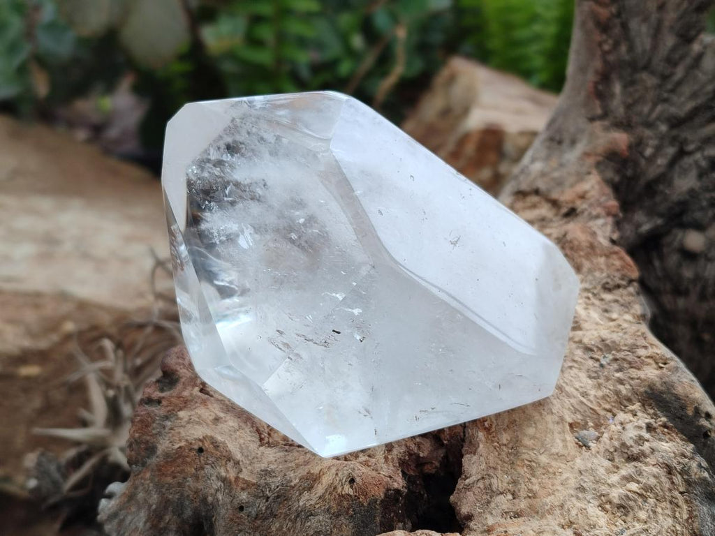 Polished Clear Quartz Crystals x 6 From Madagascar