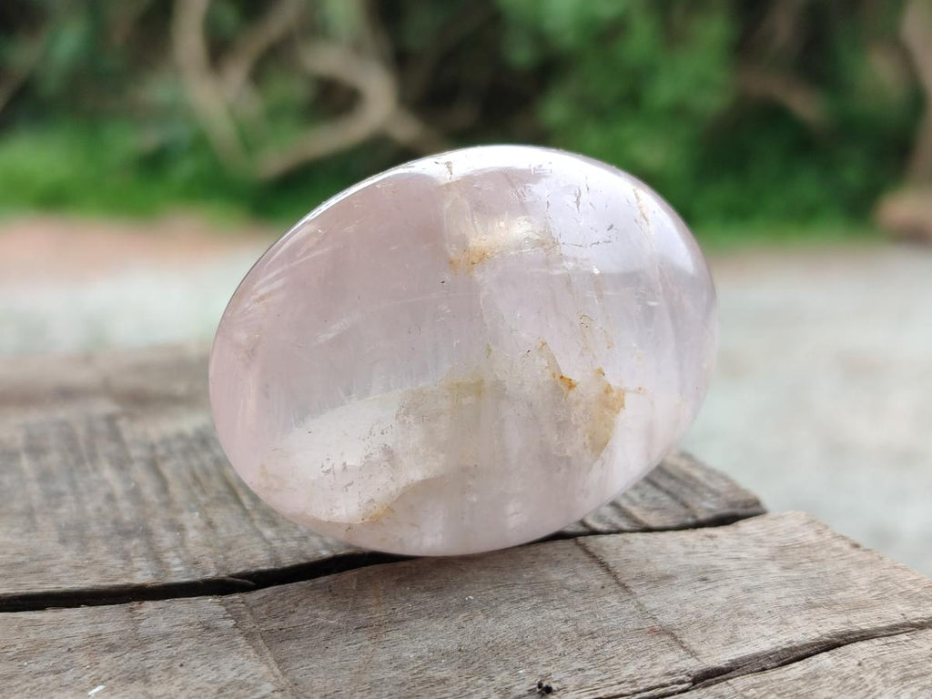 Polished Rose Quartz Palm Stones x 12 From Madagascar