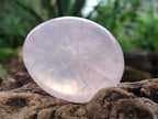 Polished Rose Quartz Palm Stones x 12 From Madagascar